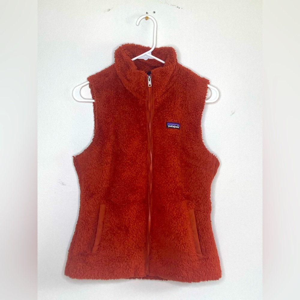 Patagonia Burnt Orange Los Gatos Full Zip Vest